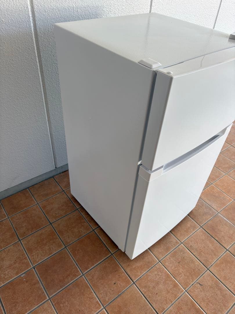 オーヤマ　冷蔵庫　PRC-B092D-W 2023年製　中古品