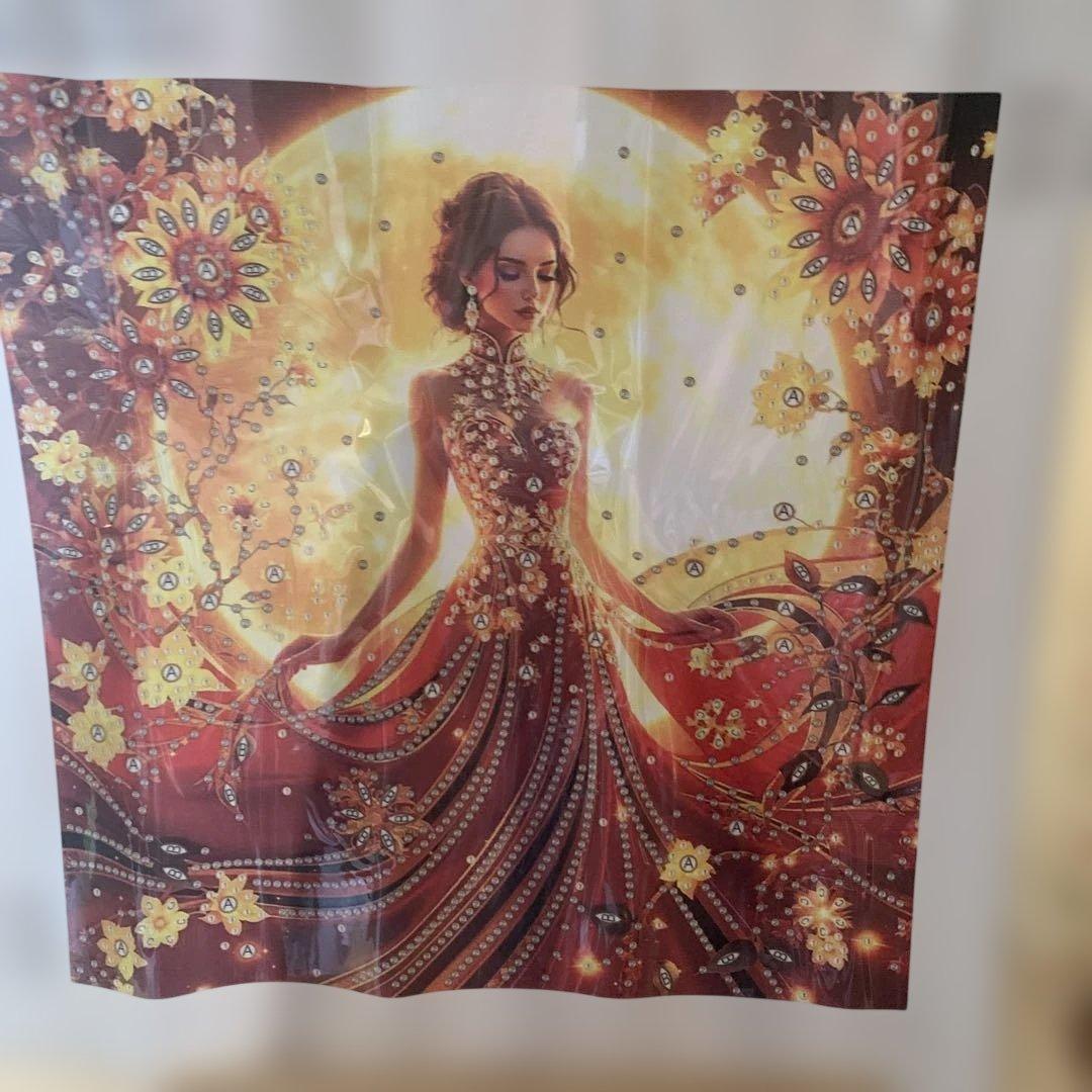 ★専用★ムーンライト　ゴージャスレディ 30cm x 30cm 特殊ビーズ