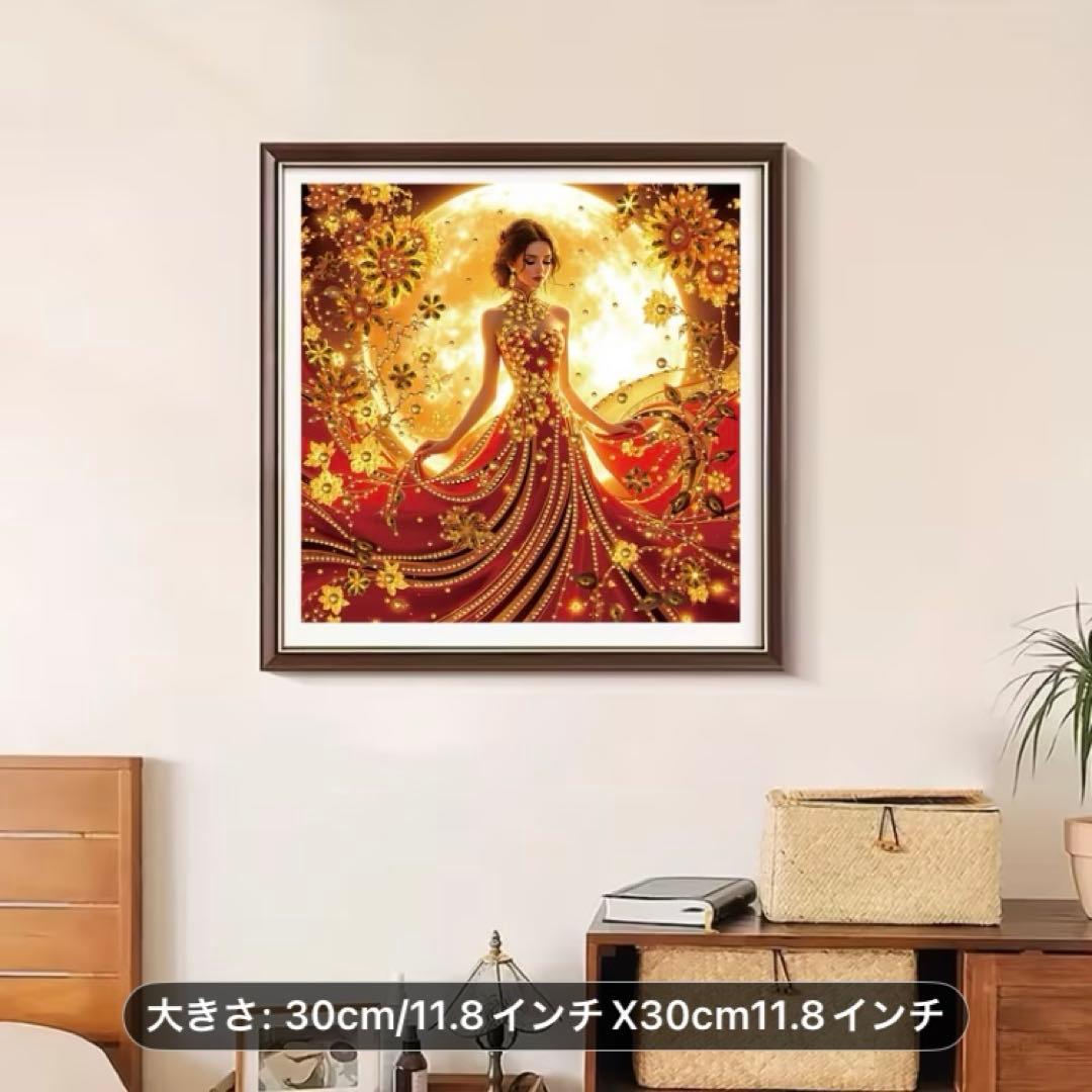 ★専用★ムーンライト　ゴージャスレディ 30cm x 30cm 特殊ビーズ