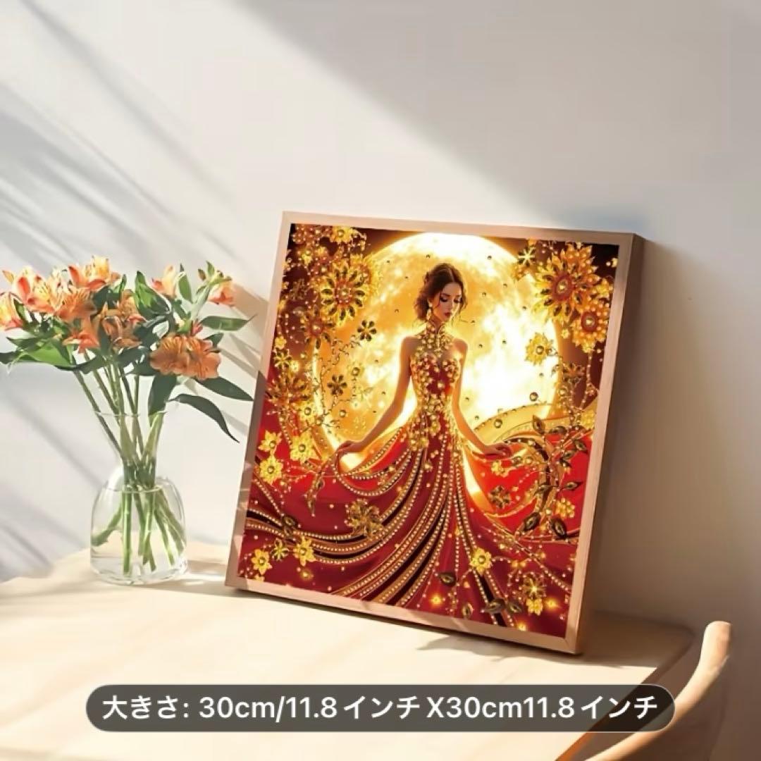 ★専用★ムーンライト　ゴージャスレディ 30cm x 30cm 特殊ビーズ