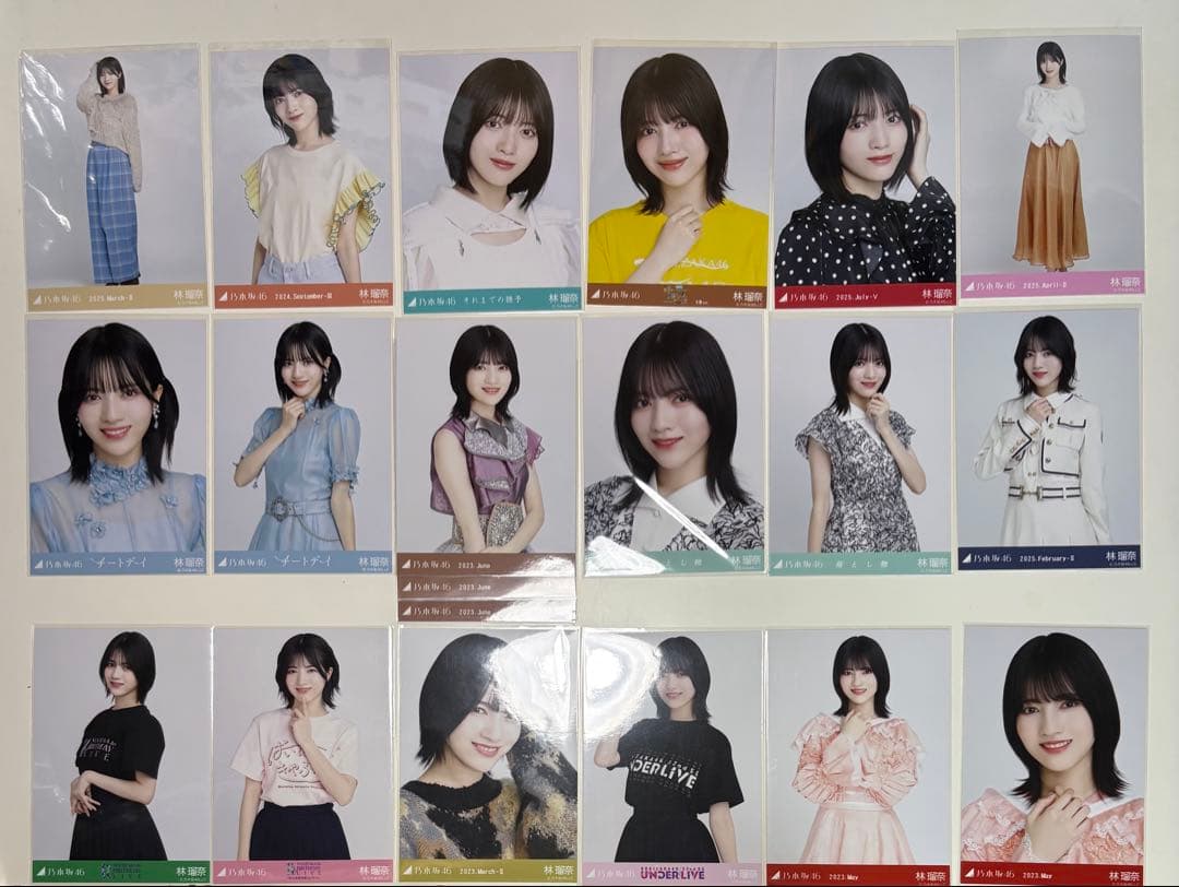 乃木坂46 林瑠奈　生写真まとめ売り　約300枚