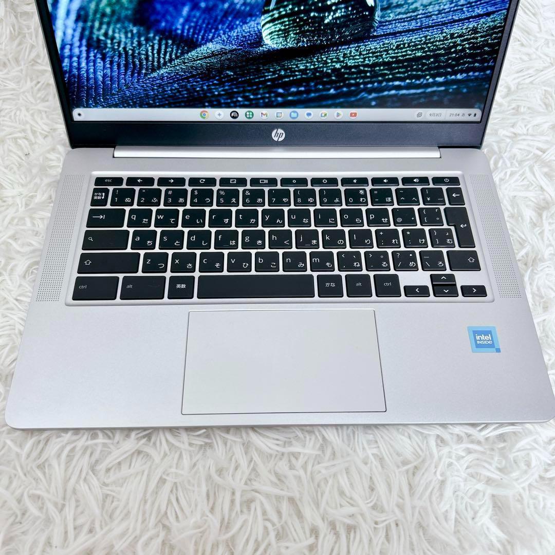 ♡バッテリー容量96%♡ クロームブック　14a-na1001TU　HP ブルー