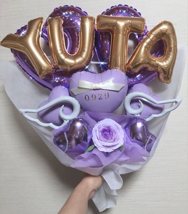 バルーンギフト　推し　成人式　バルーンブーケ　誕生日　生誕祭