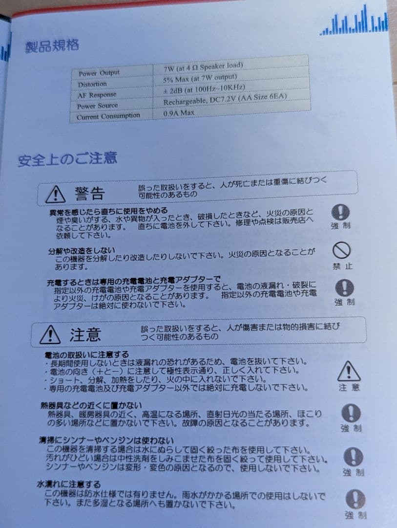 【入手困難！】手ぶら拡声器 パワーギガホン