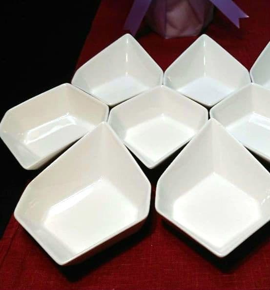 ♥大特価・限定⬛楽しめる組み合わせ⬛パーティ演出ホワイト六角白中6皿