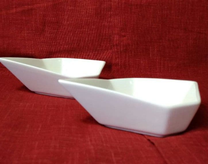 ♥大特価・限定⬛楽しめる組み合わせ⬛パーティ演出ホワイト六角白中6皿