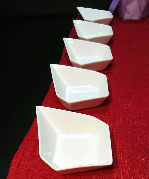 ♥大特価・限定⬛楽しめる組み合わせ⬛パーティ演出ホワイト六角白中6皿