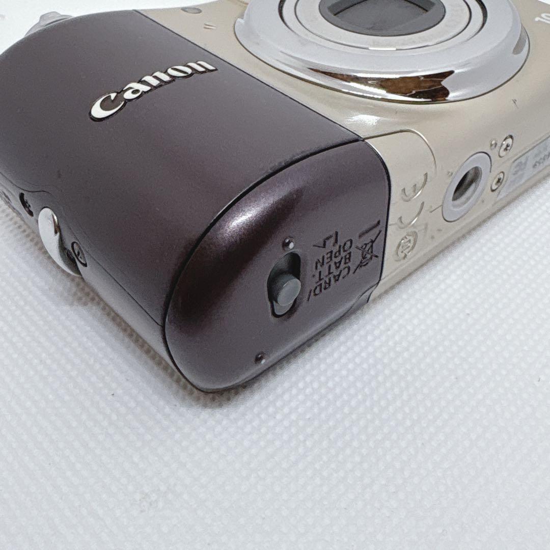 【美品】 Canon PowerShot A1000 IS ブラウン 単3駆動