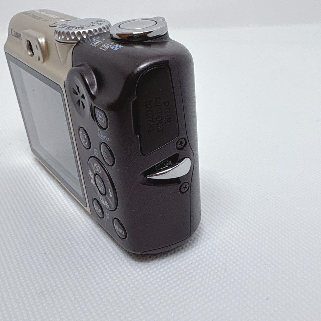 【美品】 Canon PowerShot A1000 IS ブラウン 単3駆動