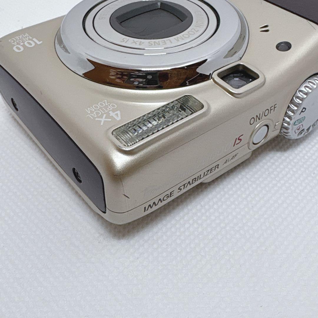 【美品】 Canon PowerShot A1000 IS ブラウン 単3駆動