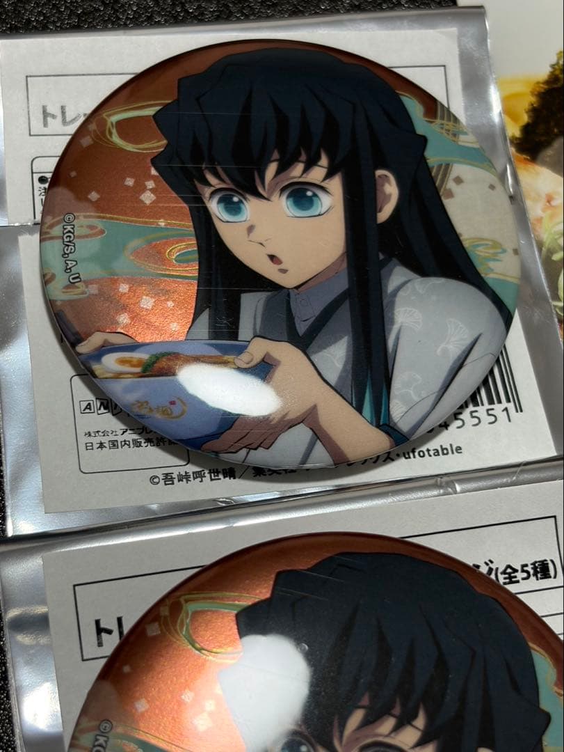 宅麺 鬼滅の刃 ポストカード アクリルスタンド 缶バッジ 時透無一郎 ③