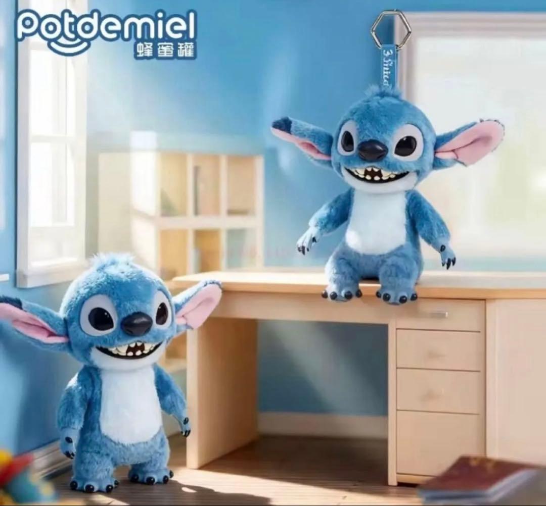 スティッチ　ぬいぐるみキーホルダー