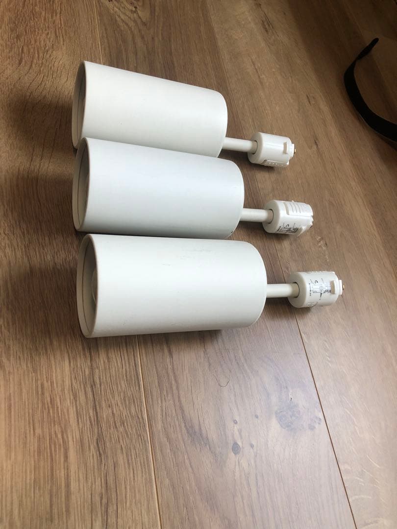 無印良品　システムライト用LEDスポットライト　3個セット