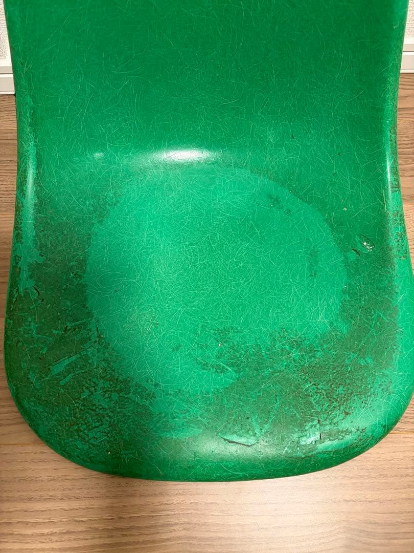 【貴重】モダニカ イームズ サイドシェルチェア　ケリーグリーン