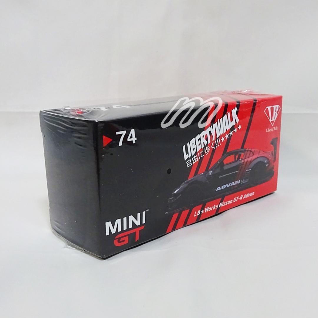 ⭐️MINI GT LB★Works NISSAN GT-R R35 Advan