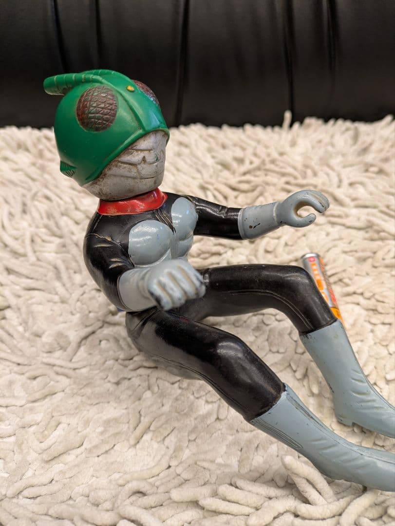 ソフビ　当時物　仮面ライダー　昭和　フィギュア　石ノ森章太郎　特撮　ヒーロー