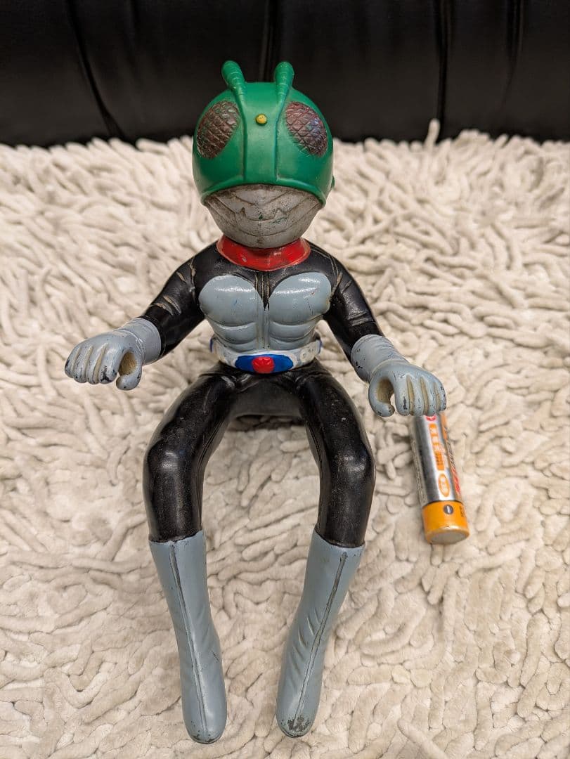 ソフビ　当時物　仮面ライダー　昭和　フィギュア　石ノ森章太郎　特撮　ヒーロー