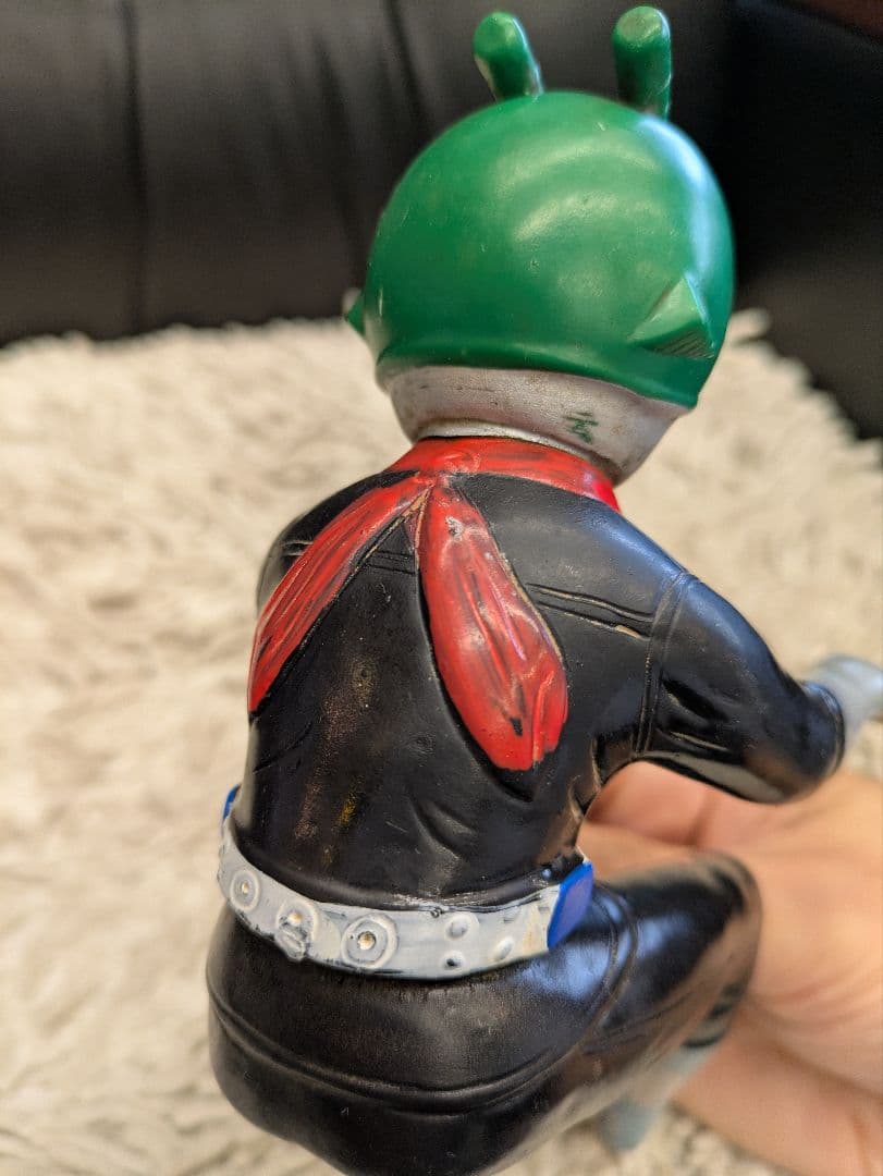 ソフビ　当時物　仮面ライダー　昭和　フィギュア　石ノ森章太郎　特撮　ヒーロー