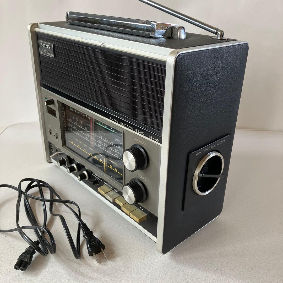 ソニーＢＣＬラジオ　ワールドゾーン　　　　　ＣＲＦー２００　動作品
