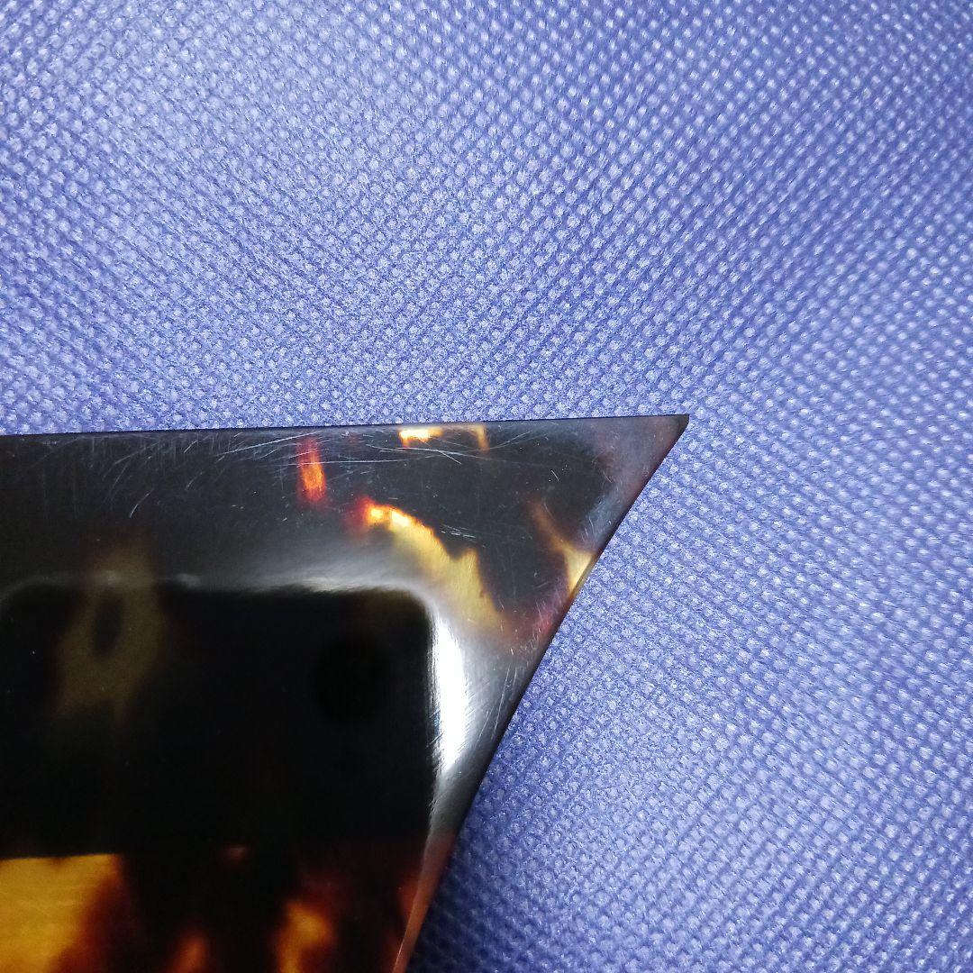 三味線バチ、一枚甲第1366281号