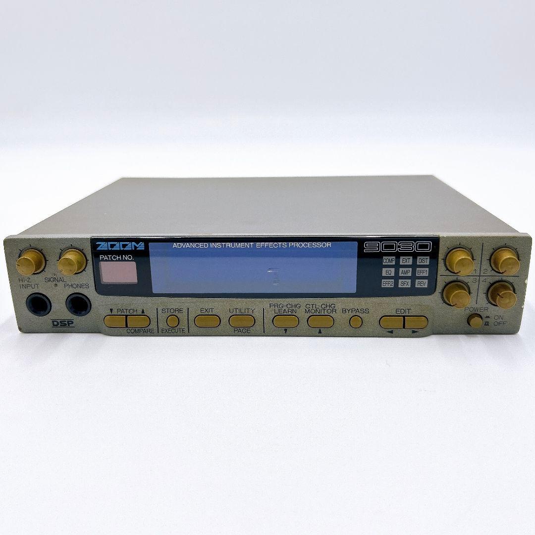 【名機】ZOOM 9030 マルチエフェクター ギター エフェクト プロセッサー
