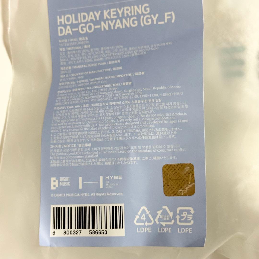 TXT テヒョン ダゴニャン キーリング  MAGIC Holiday