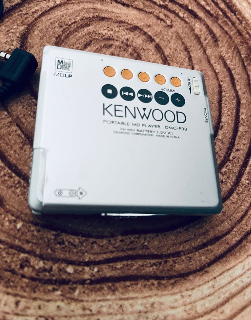 ポータブル　MDプレイヤー KENWOOD DMC-P33　Walkman