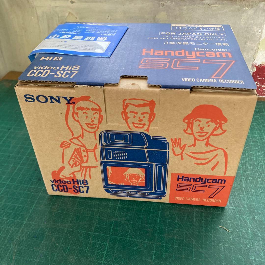 ゆ*う様 ※再生難あり Sony CCD-SC7 8mmビデオカメラ 付属品セッ