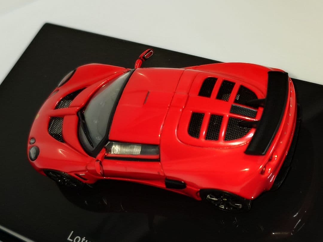 オートアート 1/43 ロータス エキシージ レッド ミニカー