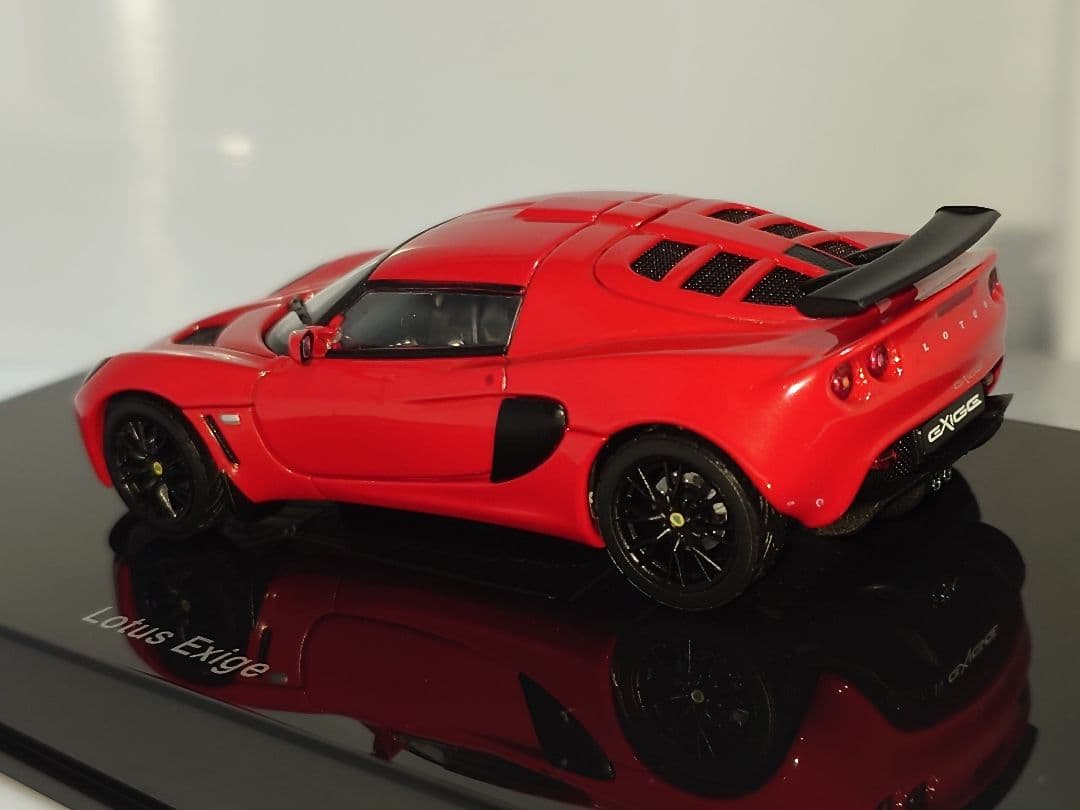 オートアート 1/43 ロータス エキシージ レッド ミニカー