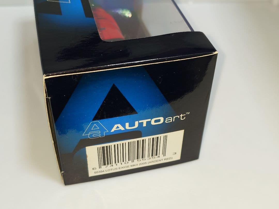 オートアート 1/43 ロータス エキシージ レッド ミニカー