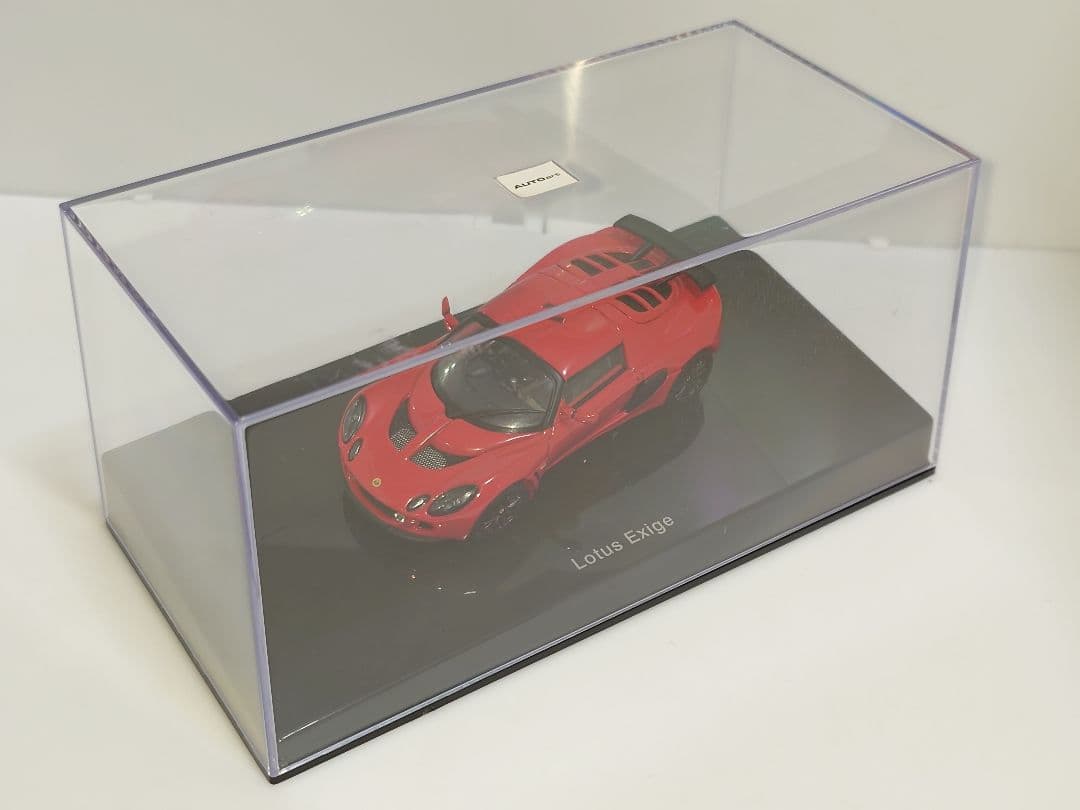 オートアート 1/43 ロータス エキシージ レッド ミニカー