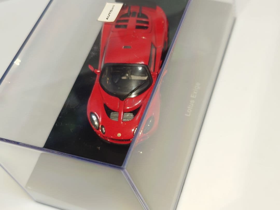 オートアート 1/43 ロータス エキシージ レッド ミニカー