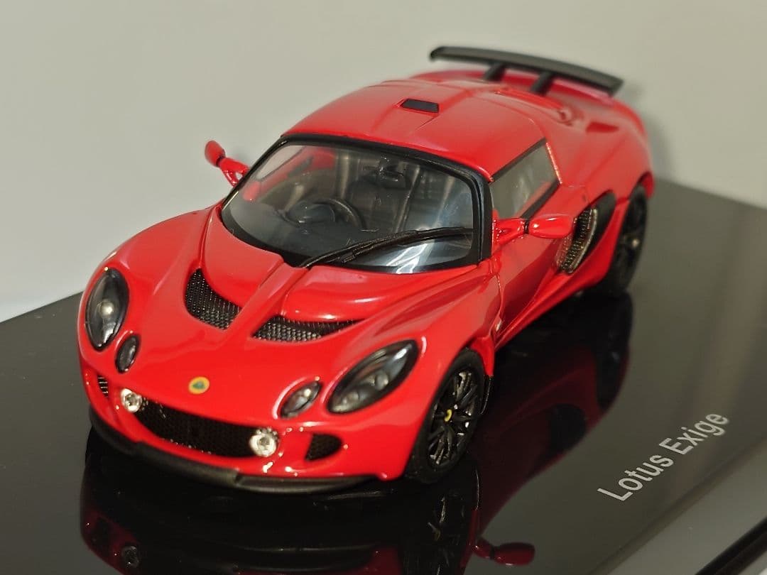 オートアート 1/43 ロータス エキシージ レッド ミニカー