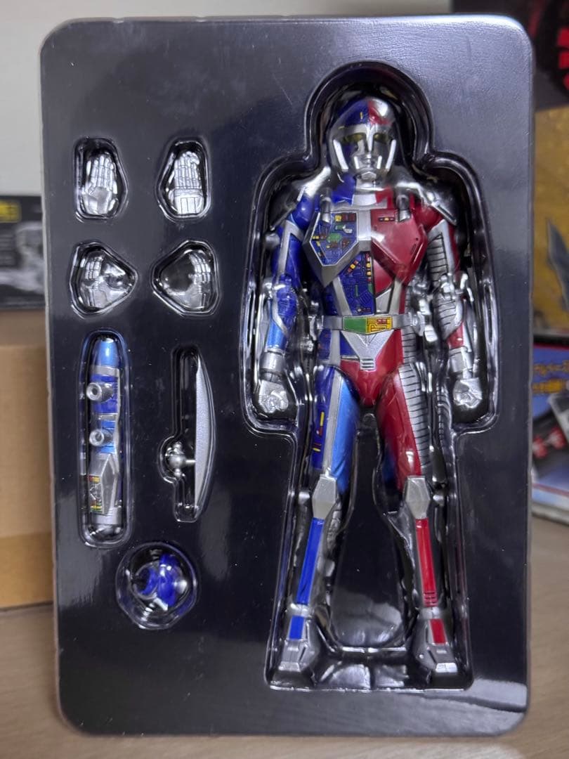 EVOLUTION TOYヒーローアクションフィギュア 超人機メタルダー　HAF