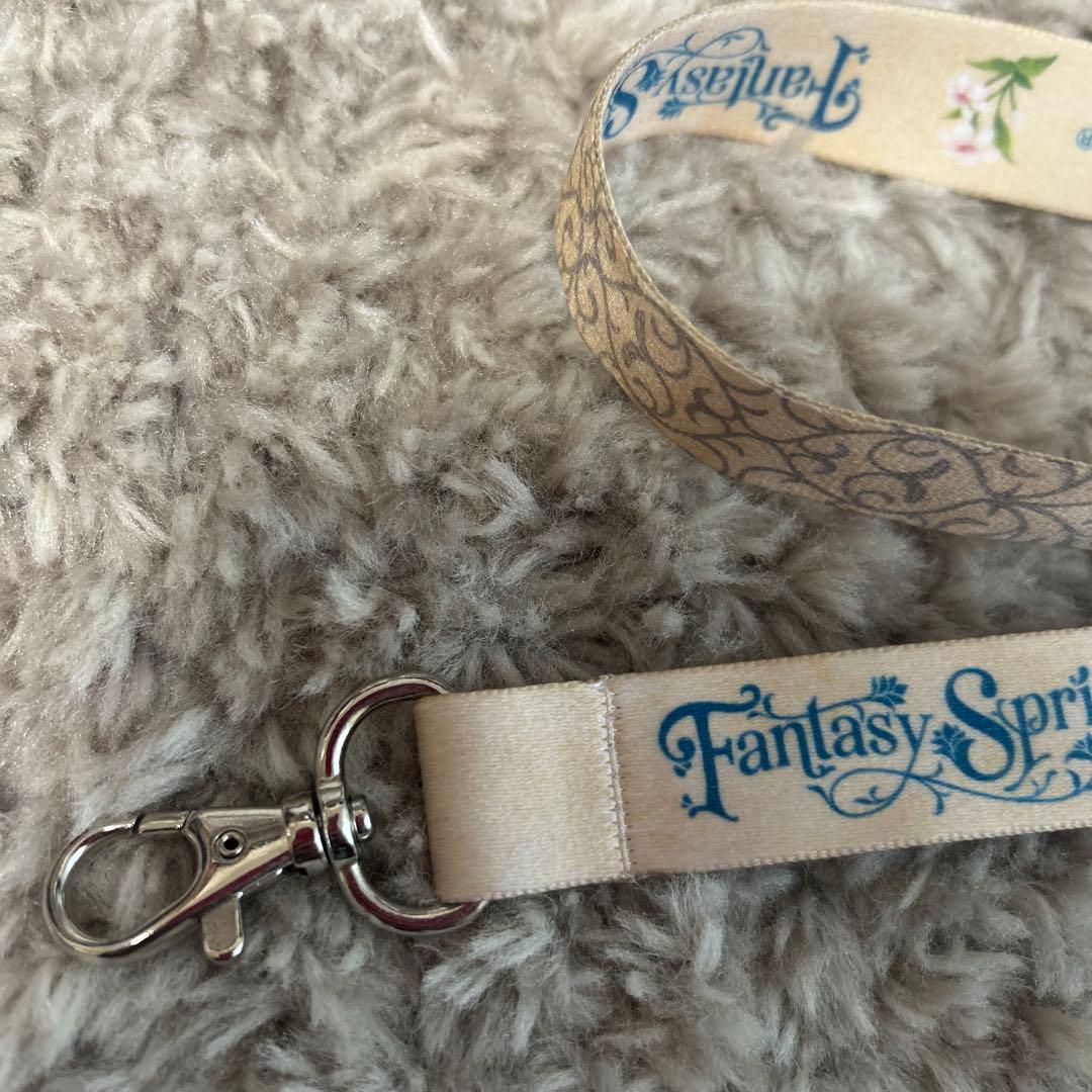 ★非売品★ ディズニーシー ファンタジースプリングス ネックストラップ