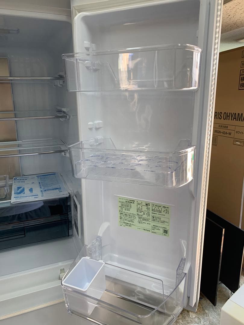 美品　SHARP SJ-GK46K-W 冷蔵庫　457L 2023年製