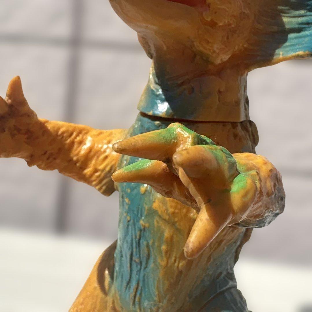 マルサン オリジナルソフビ ロギラ 1970年当時もの 訳あり