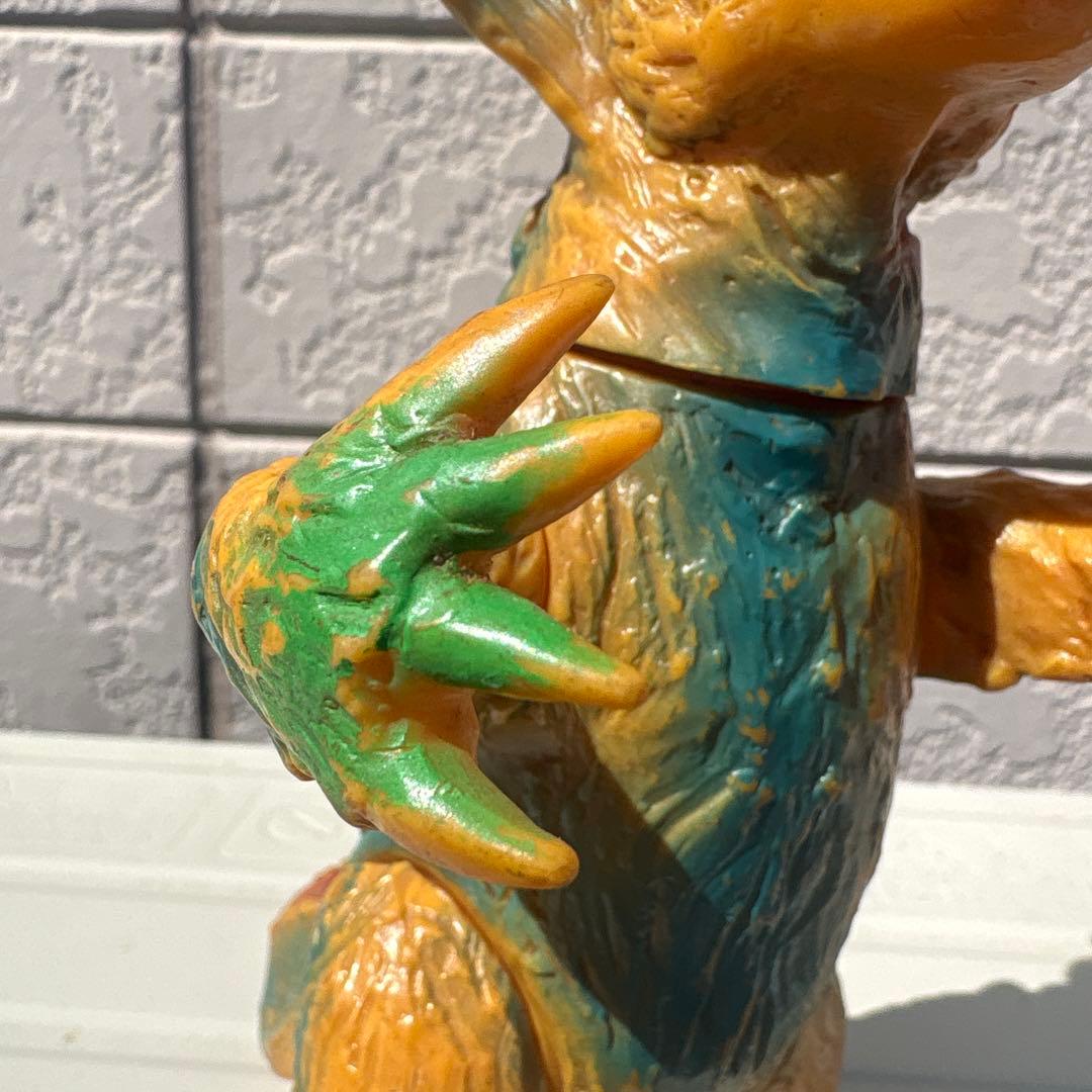 マルサン オリジナルソフビ ロギラ 1970年当時もの 訳あり