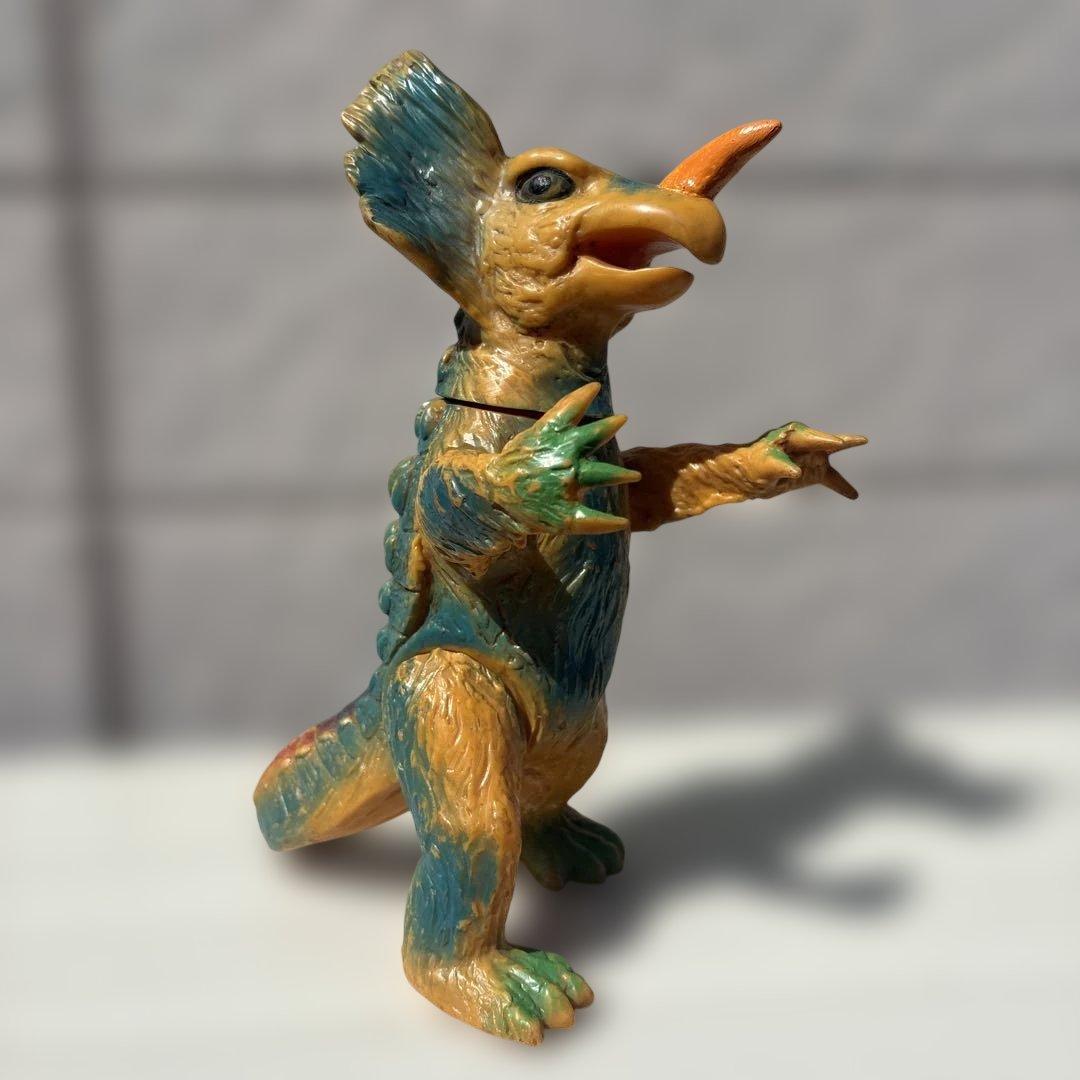 マルサン オリジナルソフビ ロギラ 1970年当時もの 訳あり