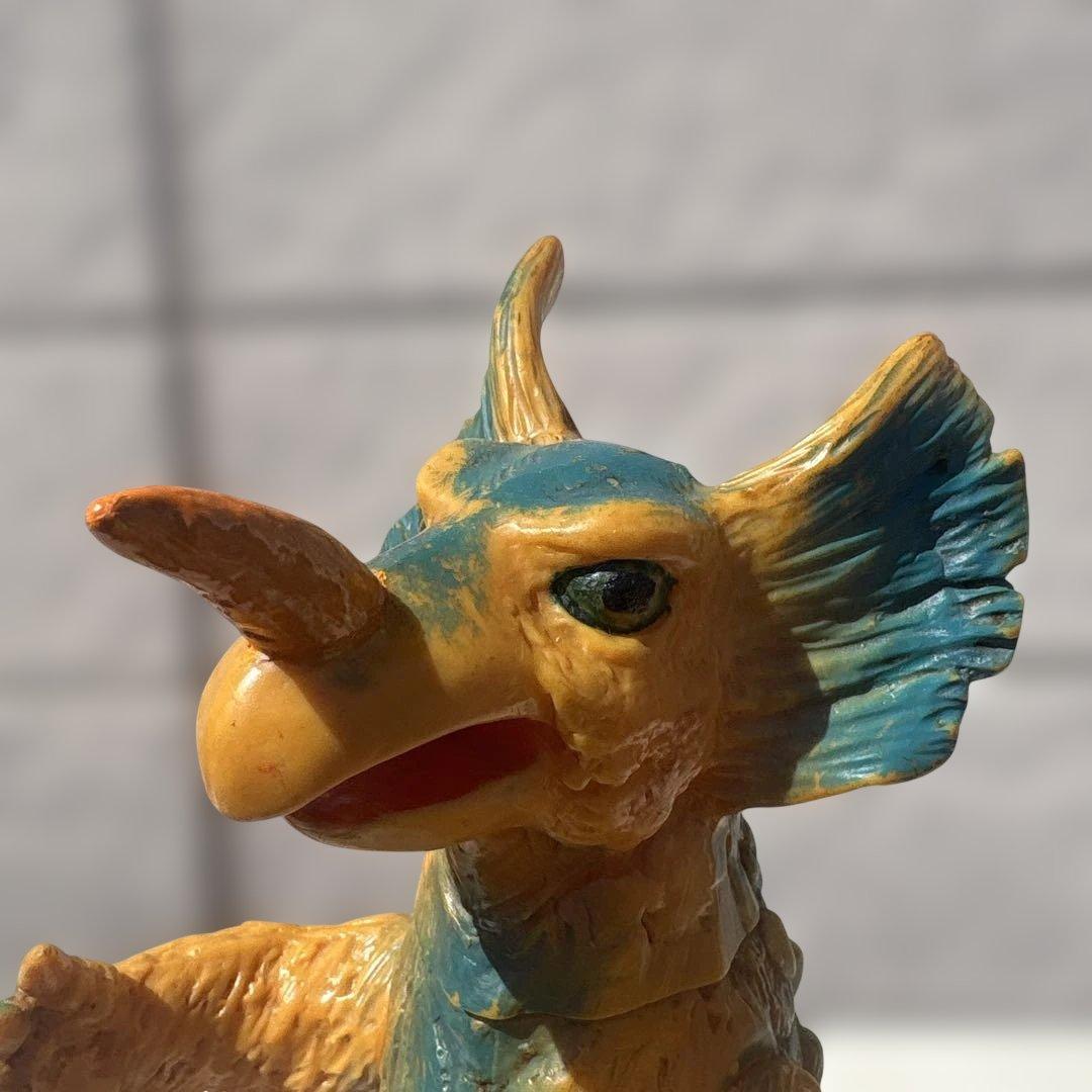 マルサン オリジナルソフビ ロギラ 1970年当時もの 訳あり