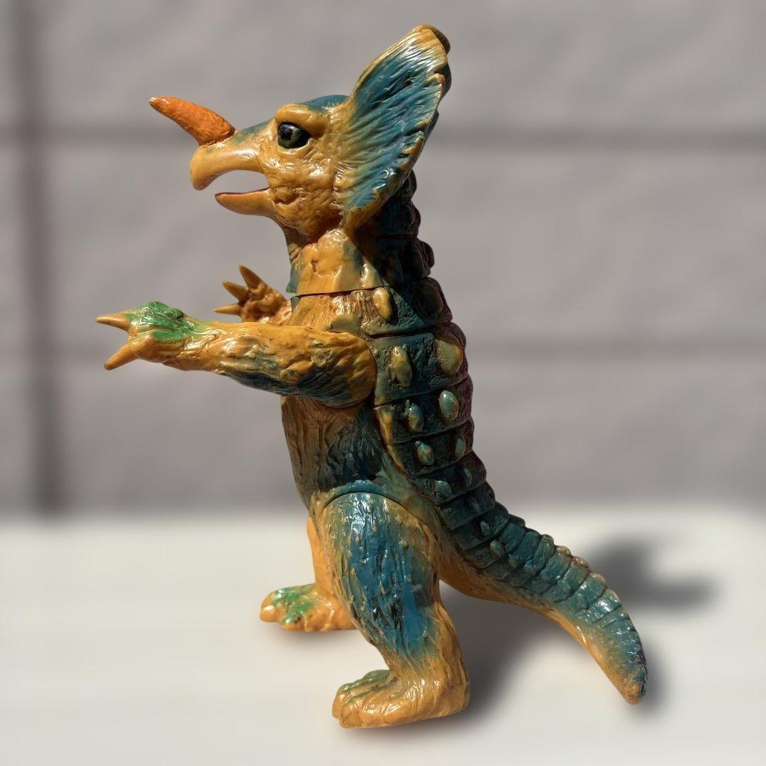 マルサン オリジナルソフビ ロギラ 1970年当時もの 訳あり