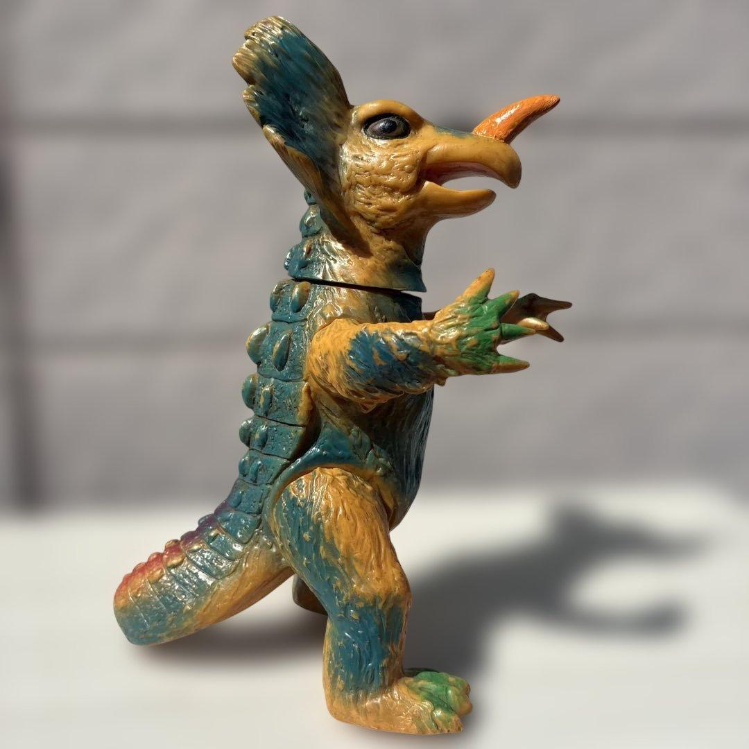 マルサン オリジナルソフビ ロギラ 1970年当時もの 訳あり