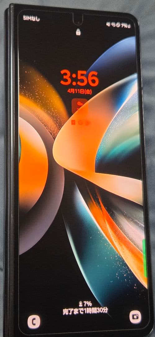 docomo Galaxy Z Fold 4 グレー 本体　256gb