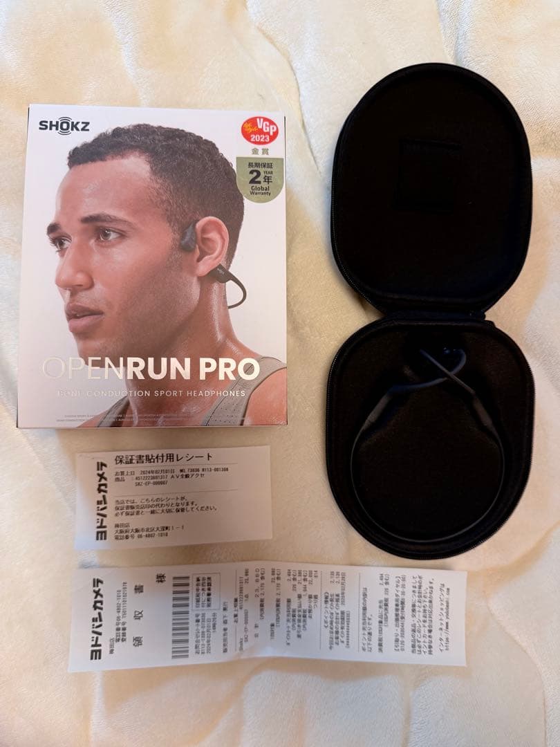 m@k0cchi SHOKZ OPENRUN PRO 骨伝導イヤホン