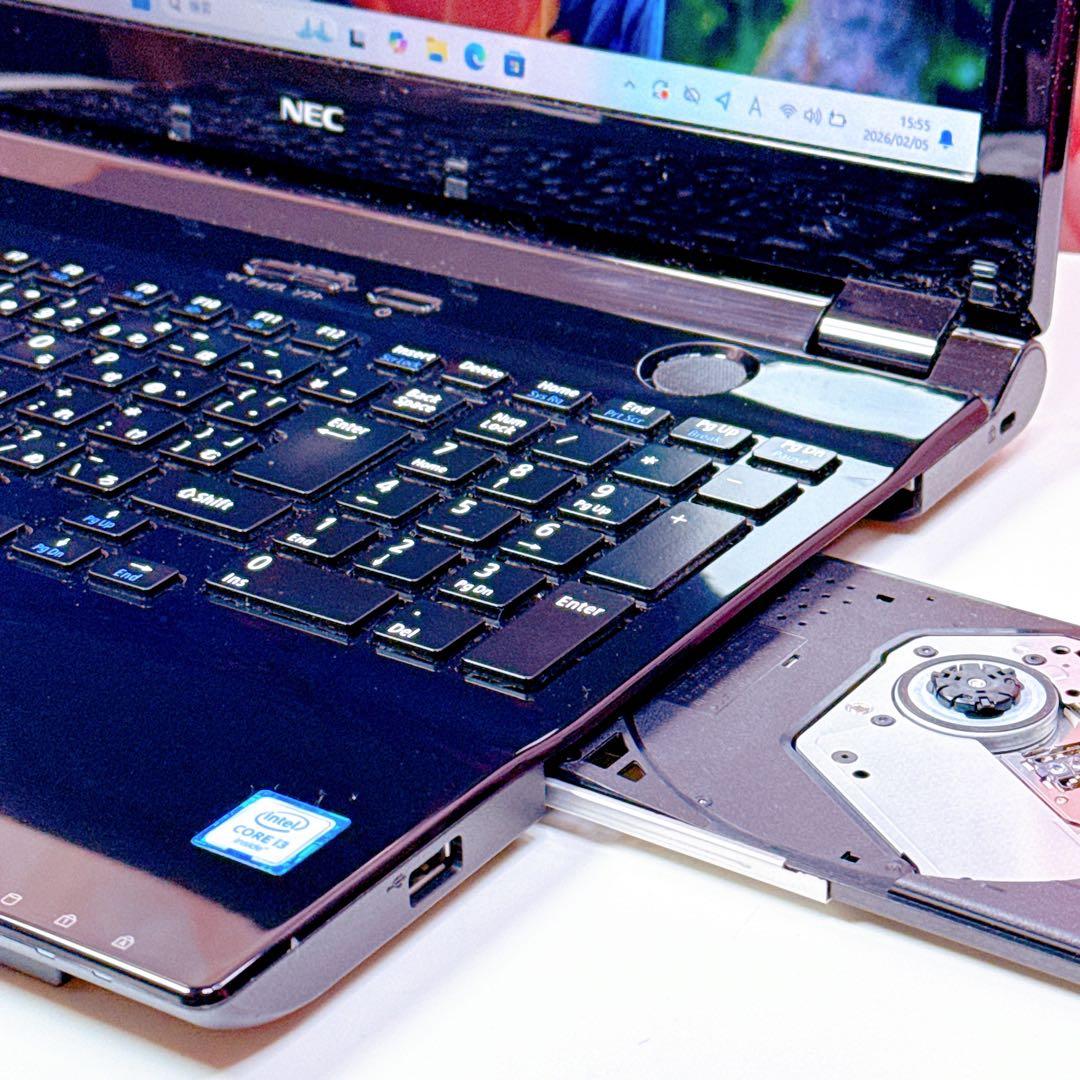 美品✨ 新品爆速SSD windows11 カメラ ノートパソコン オフィス