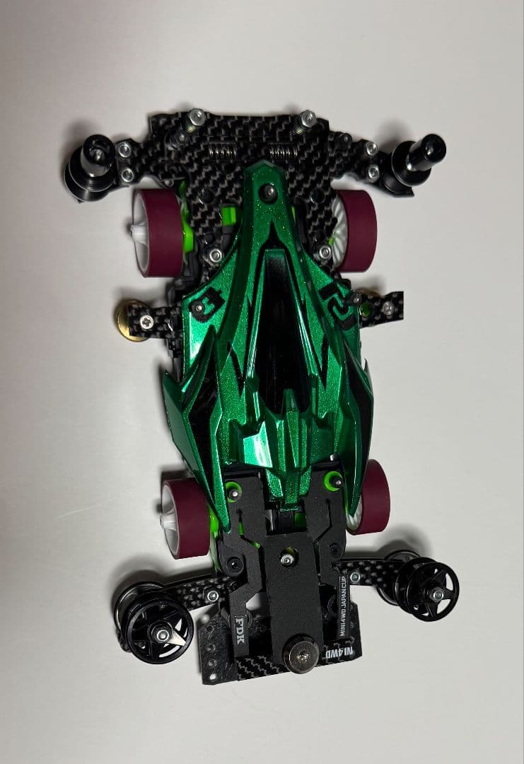 ミニ四駆 完成品 MSフレキ キャッチャーダンパー ATスラダン 純正品