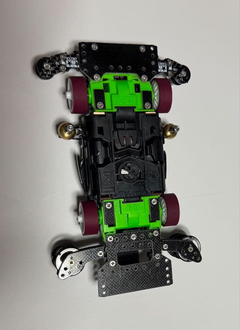 ミニ四駆 完成品 MSフレキ キャッチャーダンパー ATスラダン 純正品