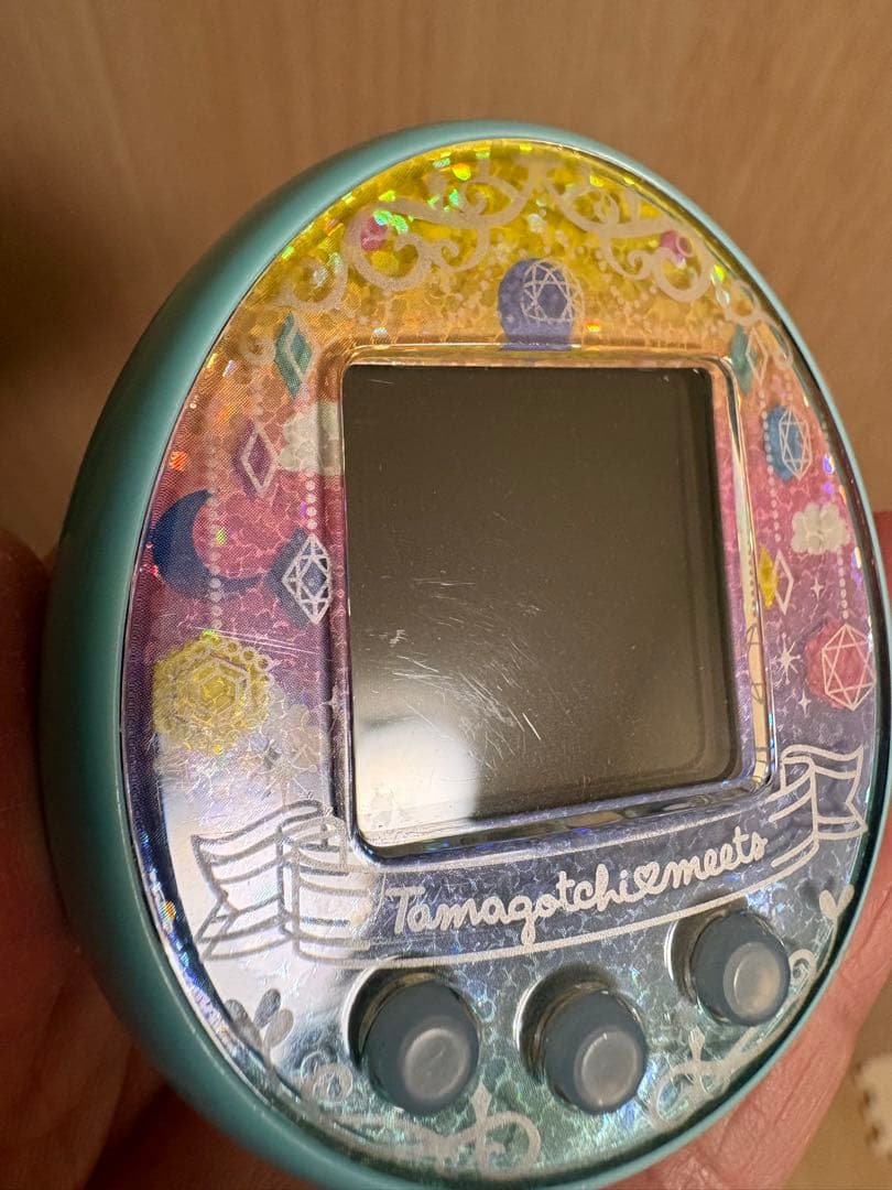 たまごっちみーつ　ファンタジーみーつ　ブルー ＆ちょこぶろっくシール他セット