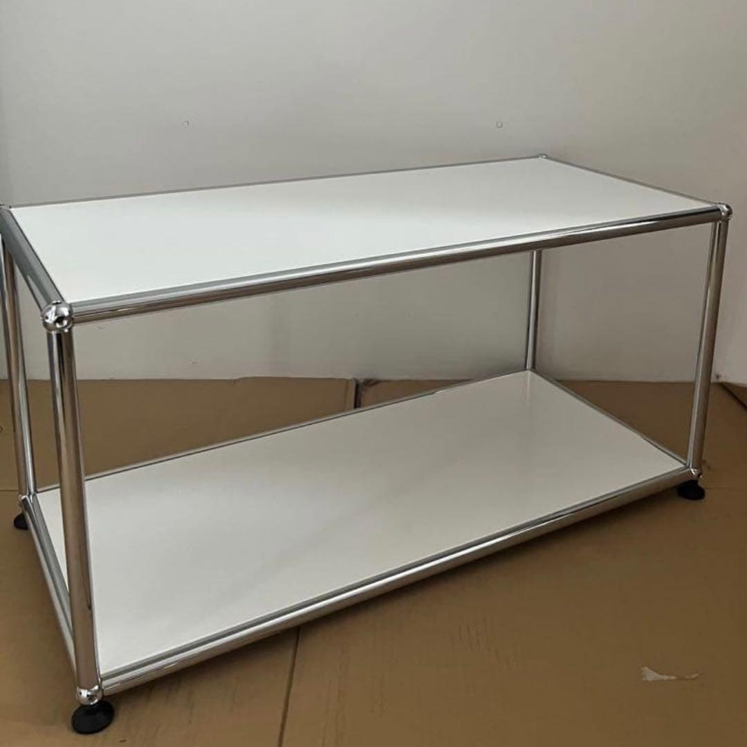 USMハラー　ローボード　ローテーブル　ピュアホワイト